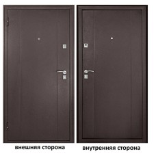 Дверь металлическая Форпост 72 960х2050, левая