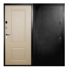 Дверь металлическая СД7 мет.антик темно-коричневый /пан меламин 960х2050, левая