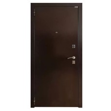 Дверь металлическая Сотка Антик медь/Антик медь 960x2050, левая