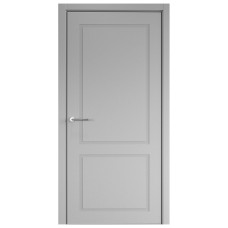 Дверь ПГ НеоКлассика-2 600 эмаль-1 серый защелка магнитная