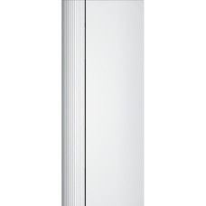 Дверное полотно ДГ ММ-3 800 белуччи/черный молдинг