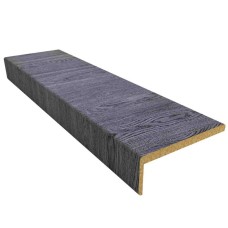 Наличник ПВХ астана грей 8x70 телескопический
