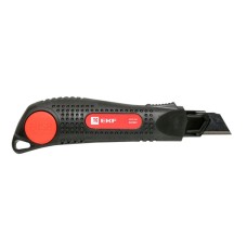 Нож строительно-монтажный18мм HСМ-50 Heavy Duty EKF Expert