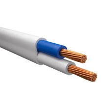 Провод ПГВВП (ПУГНП) 2х1,5 белый (10м) (ВЭКЗ) ТУ