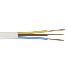 Провод ПВСП (ПУГНП) 3х2,5 белый (10м) (НПО Кабель-С) ТУ