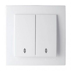 Выключатель Touran EKO бел.2кл СП прох.24111009