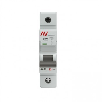 Авт.выкл EKF AVERES AV-6 1P 25A(C) 6kA