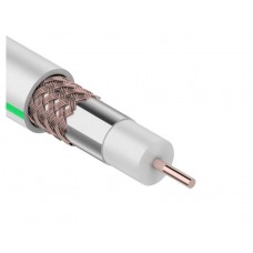 Кабель SAT 703 Cu/Al/Cu 75Ом белый PROCONNECT