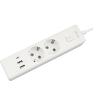 Удлинитель Power Cube 2х1,9 РС-4-2М 16A с/з белый