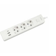 Удлинитель Power Cube 3х1,9 РС-5-2М 16A с/з белый