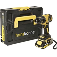 Дрель акк. бесщёт. Hanskonner HCD2065BLC 18В Li 2Ач 65Нм 13мм 2акк.кейс