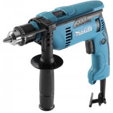 Дрель ударная Makita HP1640К 680Вт ключ.13мм (в кейсе)