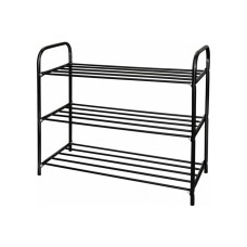 Этажерка Ника Комфорт 3 590х330х800 3-х ярусная ЭТК 3 черная