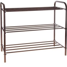 Этажерка Ника Комфорт 3 590х330х800 3-х ярусная ЭТК 3 медный антик