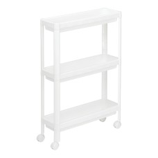 Этажерка узкая 3-х секционная  на колесах М2704