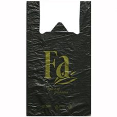 Пакет-майка FA черная 30+16х55 20мкм ЛС