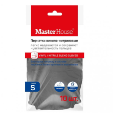 Перчатки винило-нитриловые Лапочки S-10 (10шт)