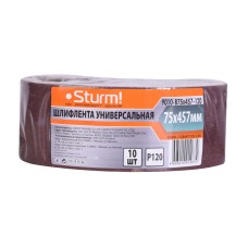 Лента шлифовальная бесконечная Sturm! 76x533мм Р120 10шт