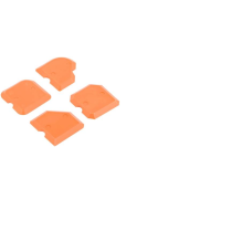 Набор шпателей эластичных д/герметика 4шт.