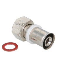 Соединитель пресс VALTEC н/г 20x3/4" VTm.222