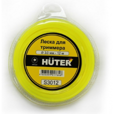 Леска Huter S3012 3,0ммх12м звезда