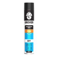 СО Пена монтажная Grover DIY45 стандарт всесезон 0,75л