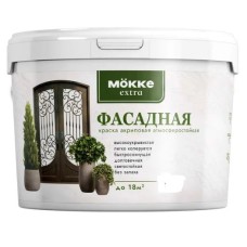 Краска акриловая фасадная MOKKE Extra 3кг