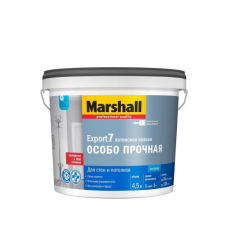 Краска в/д EXPORT-7 мат латексная BW 4,5л