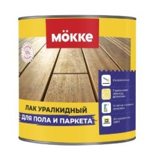 Лак алкидный для пола и паркета MOKKE глянец 2,5л