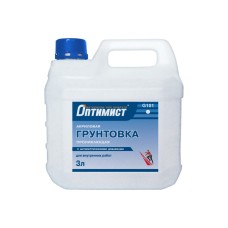 Грунтовка акриловая Оптимист G101 с антисептическими добавками 3л