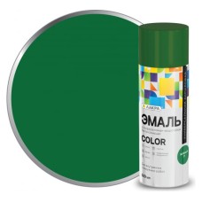 Эмаль аэрозольная Лакра Color универсальная зеленый 37 520мл