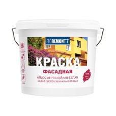 Краска фасад. PROREMONTT Белая 6,5кг