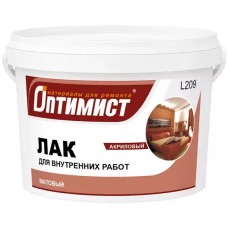 Лак Оптимист L209 акриловый матовый для внутренних работ 3кг