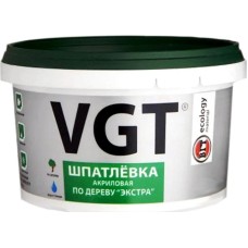 Шпаклевка по дереву VGT Экстра белая 0.3кг