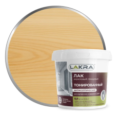 Лак защитно-декоративный Лакра Декор бесцвет. 0,9кг