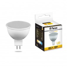 Лампа Feron LED GU5.3 5вт 230в 2700