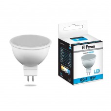 Лампа Feron LED GU5.3 5W LB-24 4000K бел