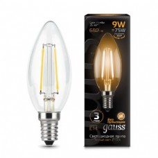 Лампа Gauss LED Filament Свеча 9W E14 2700K