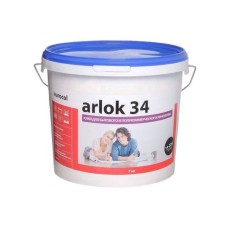 Клей Arlok 34 водно-дисперсионный для бытового и коммерческого линолеума 7кг