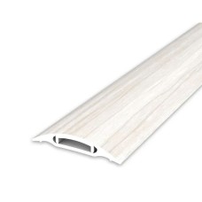 Порог Идеал с монтажным каналом 42мм 0,9м Клен белый