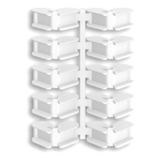 Соединители универсальные для прямых и угловых стыков к плинтусам Идеал Дюра