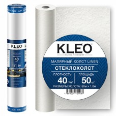 Стеклохолст малярный KLEO LINEN 40 1x50м