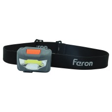 Фонарь налобный Feron ТН2301 1COB USB