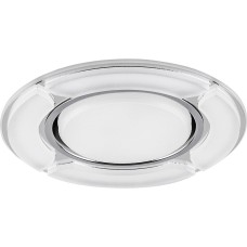 Светильник Feron CD4039 15W 4000K GX53 прозрачный хром 40506