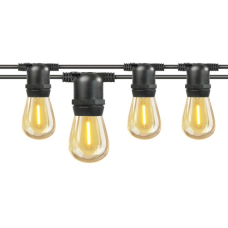 Гирлянда Белт Лайт Gen-Beltlight-5M-15E27-IP65 Black