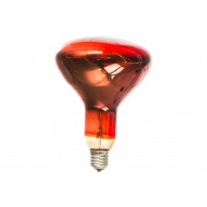 Лампа ИКЗК 220-250Вт R127 E27 красная 6630
