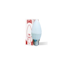 Лампа TANGO LED C37-7W-E27-W 4000K свеча