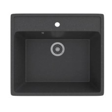 Мойка ML-GMS21 (308) стандарт прямоуг. черный