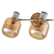Спот Escada 10177/2A E14х40W White/Chrome/Wood