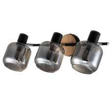 Спот Escada 10177/3A E14х40W Black/Chrome/Wood